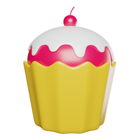 Cupcake  3D Icon