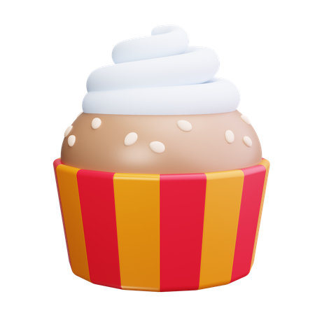 Cupcake  3D Icon