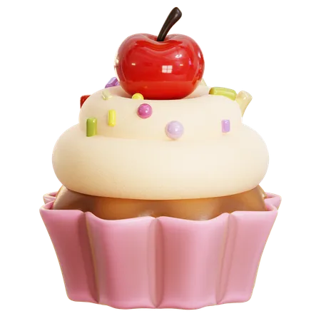 Cupcake  3D Icon