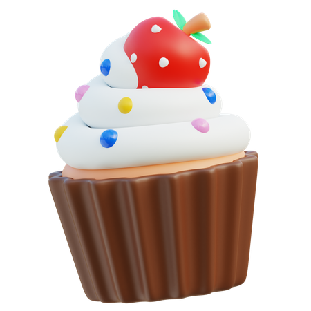 Cupcake  3D Icon