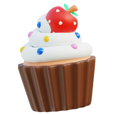 Cupcake  3D Icon