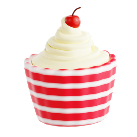 Cupcake  3D Icon