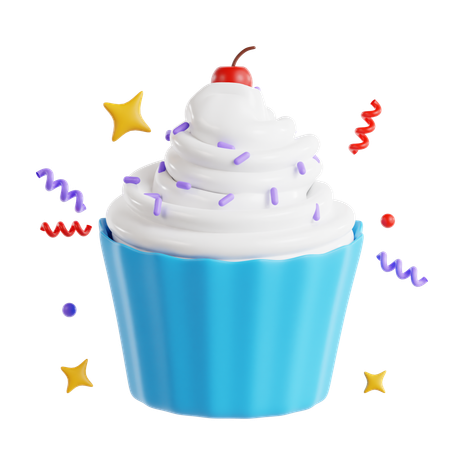 Cupcake  3D Icon