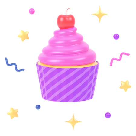 Cupcake  3D Icon