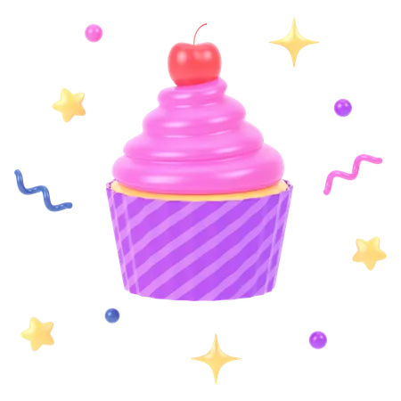 Cupcake  3D Icon