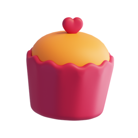 Cupcake  3D Icon