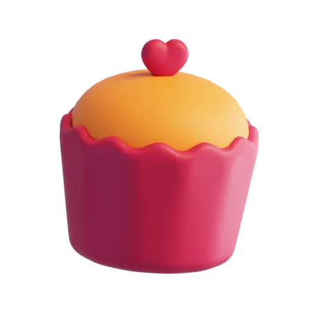 Cupcake  3D Icon