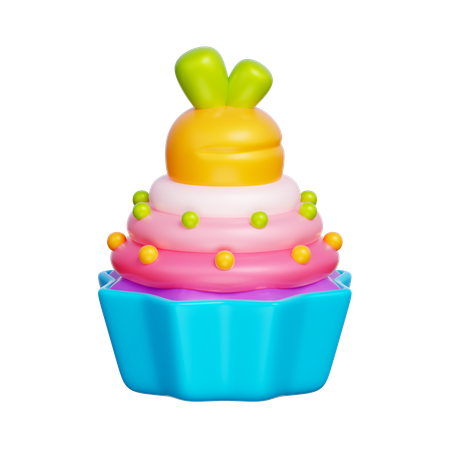 Cupcake  3D Icon