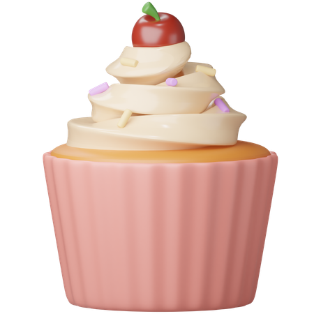 Cupcake  3D Icon