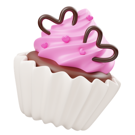 Cupcake  3D Icon