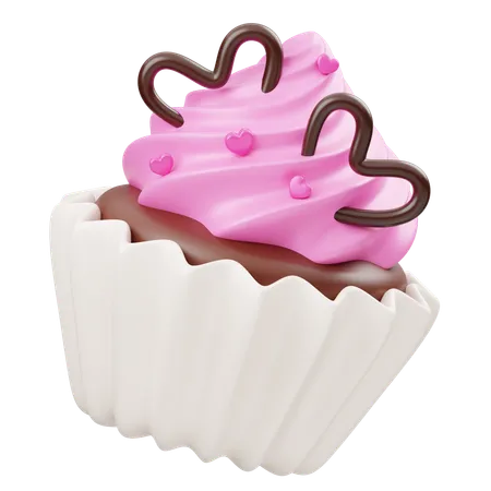 Cupcake  3D Icon