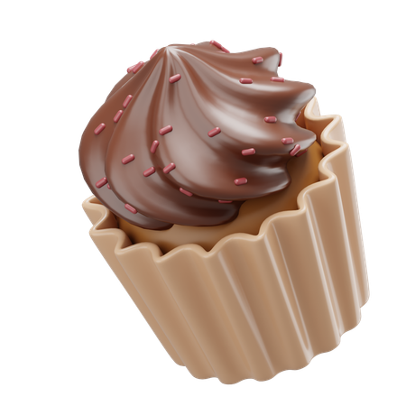 Cupcake  3D Icon