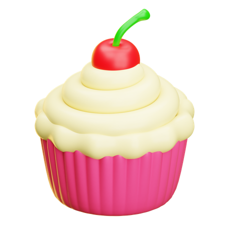 Cupcake  3D Icon