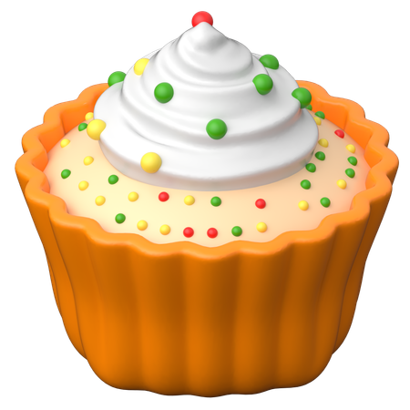 Cupcake  3D Icon