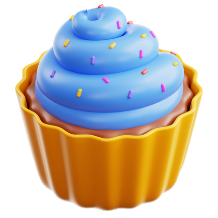 Cupcake  3D Icon