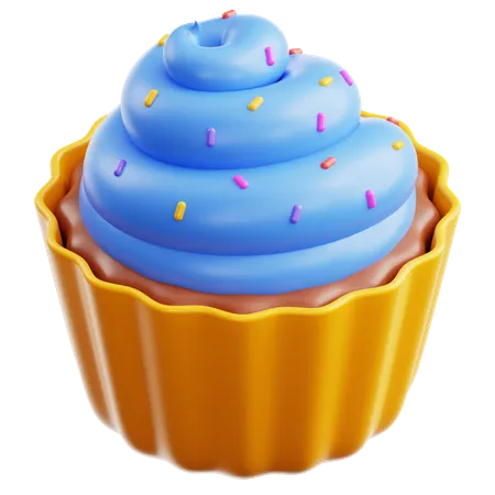 Cupcake  3D Icon