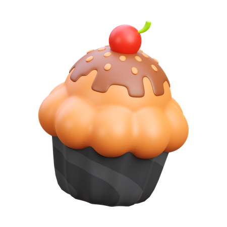 Cupcake  3D Icon