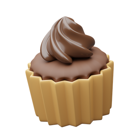 Cupcake  3D Icon