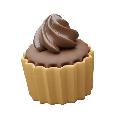 Cupcake  3D Icon