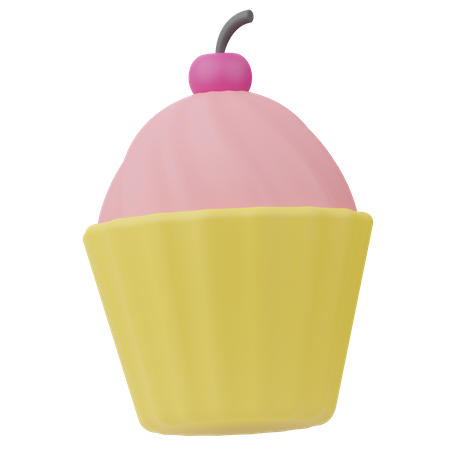 Cupcake  3D Icon