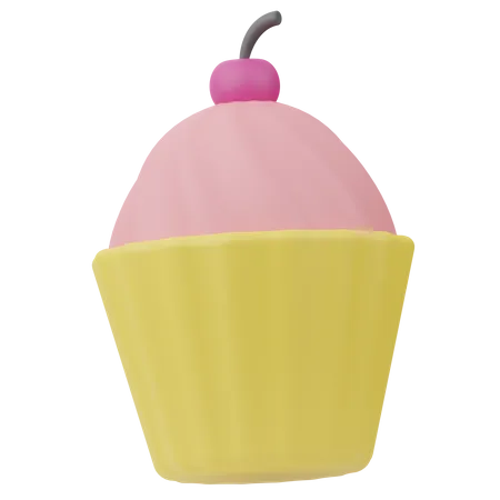 Cupcake  3D Icon