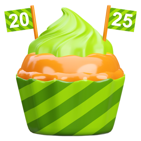 Cupcake  3D Icon