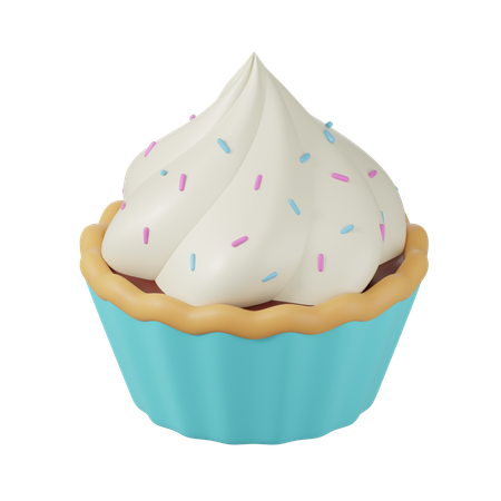 Cupcake  3D Icon