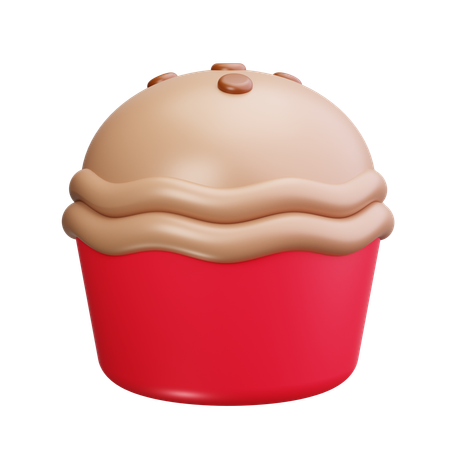 Cupcake  3D Icon