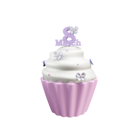 Cupcake  3D Icon