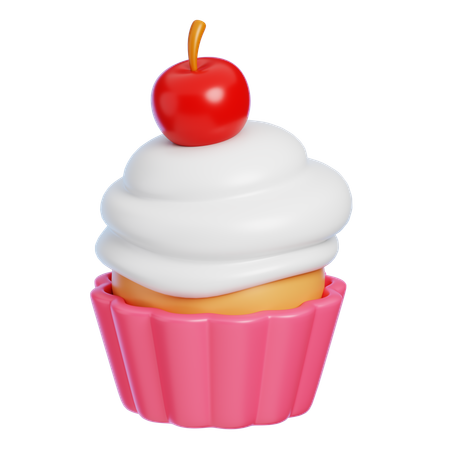 Cupcake  3D Icon