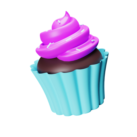Cupcake  3D Icon
