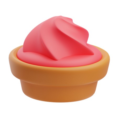 Cupcake  3D Icon
