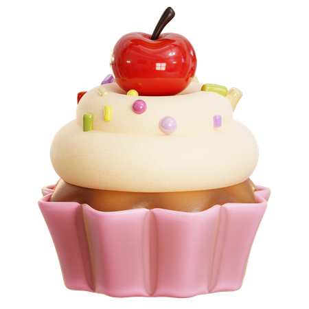 Cupcake  3D Icon