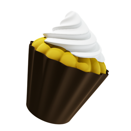 Cupcake  3D Illustration