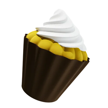 Cupcake  3D Illustration