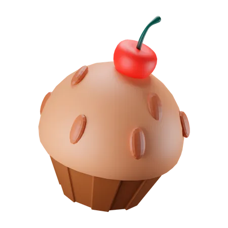 Cupcake  3D Illustration