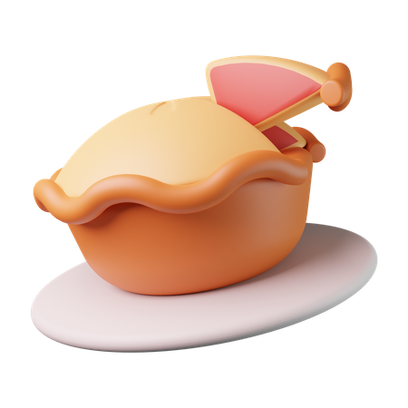 Cupcake  3D Illustration