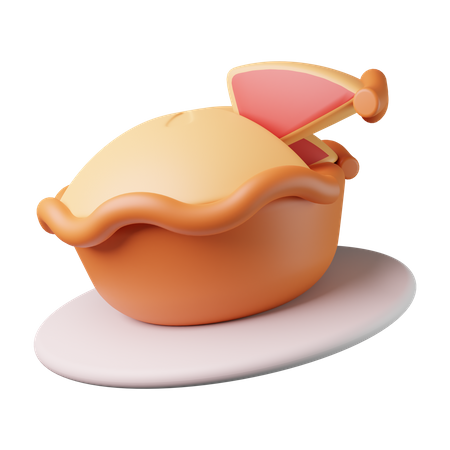 Cupcake 3D Illustration