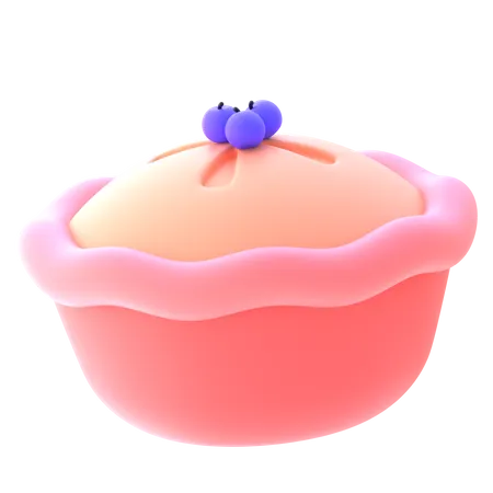 Cupcake 3D Icon