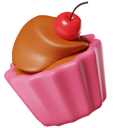 Cupcake  3D Icon