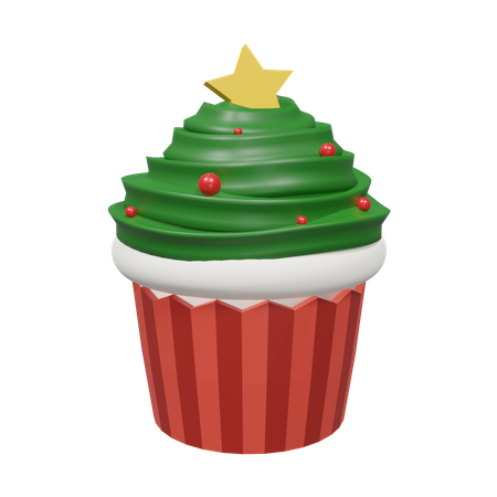 Bolinho de natal  3D Icon