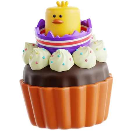 Petit gâteau de Pâques  3D Icon
