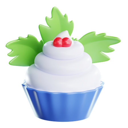 Petit gâteau du nouvel an  3D Icon