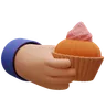 Cupcake In Hand