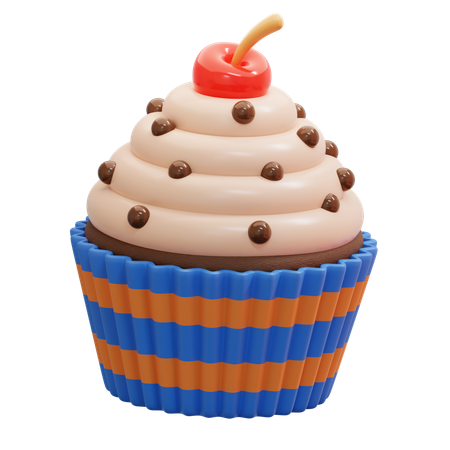 Cupcakes de tiramisú  3D Icon