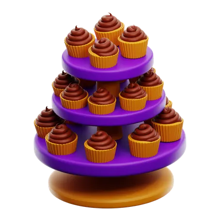 Cupcakes  3D Icon