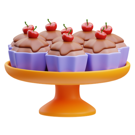 Cupcakes  3D Icon