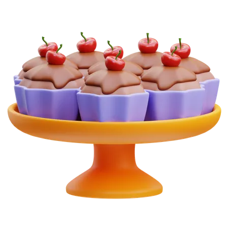 Cupcakes  3D Icon