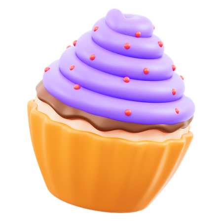 Cupcakes Creme  3D Icon