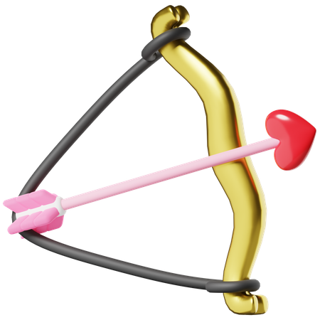 Cupid Arrow  3D Icon